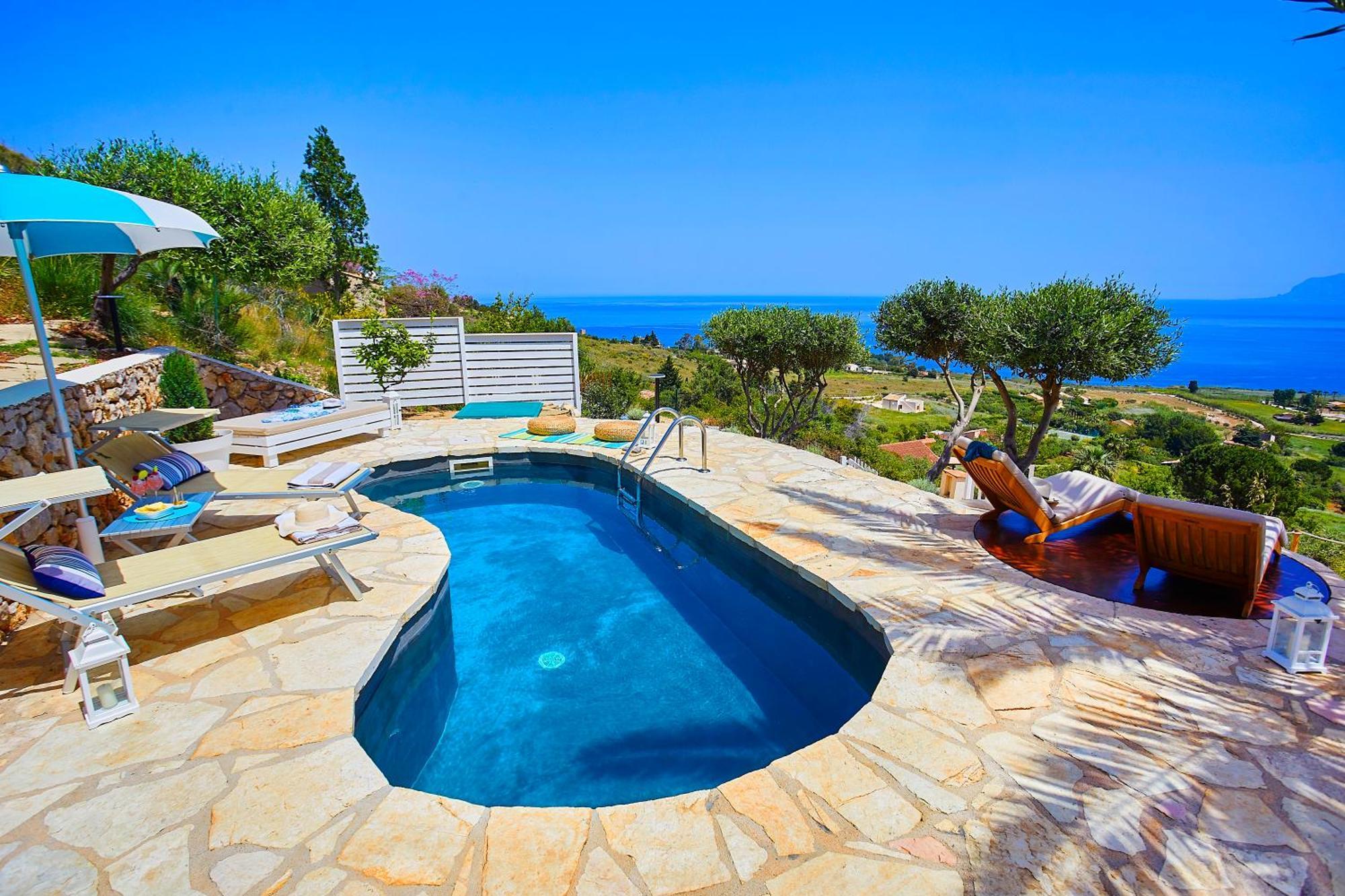 Villa Brezza Marina - Scopello-Villas Scopello  Extérieur photo